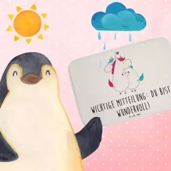 Коврик для ванной Mr. & Mrs. Panda, белый