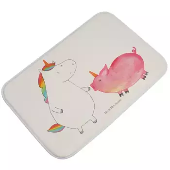 Коврик для ванной Mr. & Mrs. Panda, белый