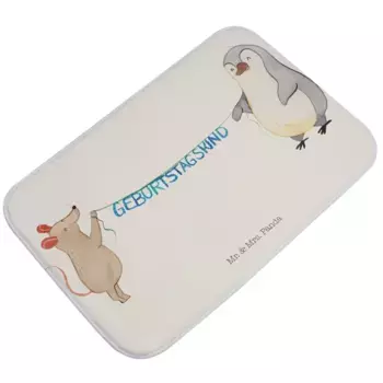 Коврик для ванной Mr. & Mrs. Panda, белый