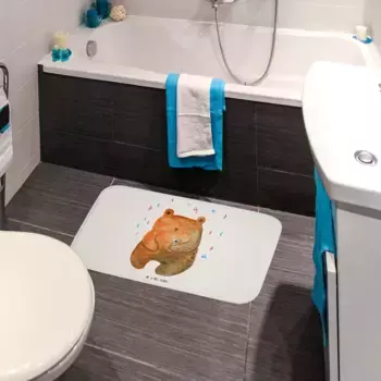 Коврик для ванной Mr. & Mrs. Panda, белый