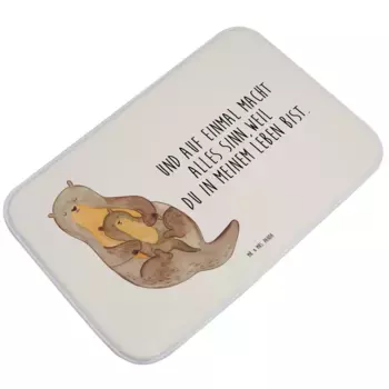 Коврик для ванной Mr. & Mrs. Panda, белый