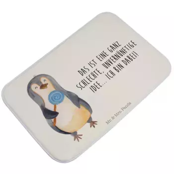 Коврик для ванной Mr. & Mrs. Panda, белый