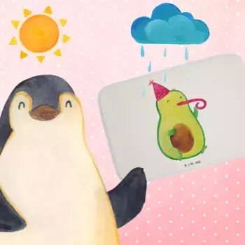 Коврик для ванной Mr. & Mrs. Panda, белый