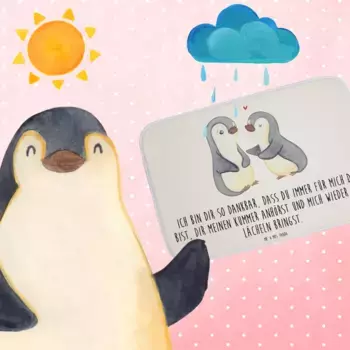 Коврик для ванной Mr. & Mrs. Panda, белый