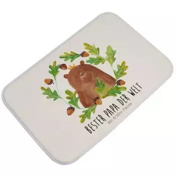 Коврик для ванной Mr. & Mrs. Panda, белый