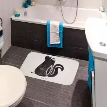 Коврик для ванной Mr. & Mrs. Panda, белый