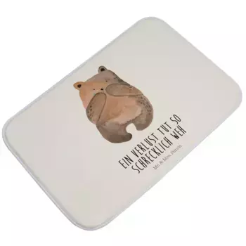 Коврик для ванной Mr. & Mrs. Panda, белый