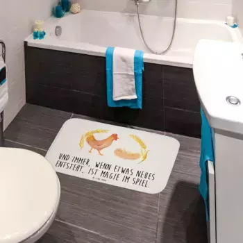 Коврик для ванной Mr. & Mrs. Panda, белый