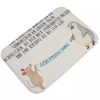 Коврик для ванной Mr. & Mrs. Panda, белый