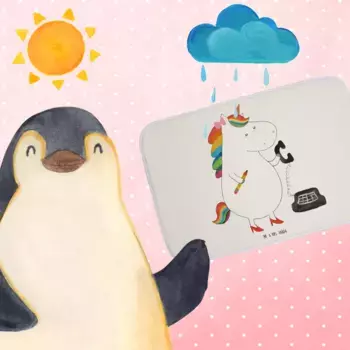 Коврик для ванной Mr. & Mrs. Panda, белый