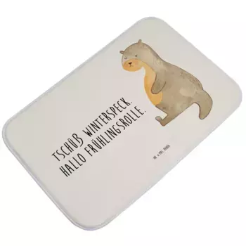 Коврик для ванной Mr. & Mrs. Panda, белый