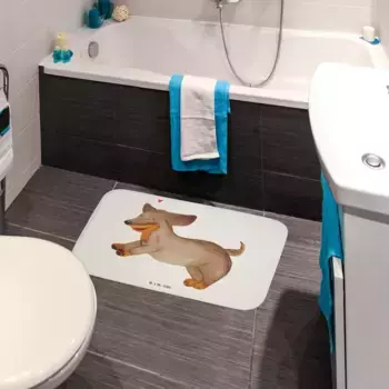 Коврик для ванной Mr. & Mrs. Panda, белый