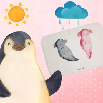 Коврик для ванной Mr. & Mrs. Panda, белый