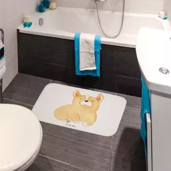 Коврик для ванной Mr. & Mrs. Panda, белый