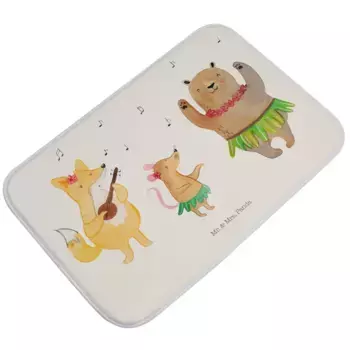 Коврик для ванной Mr. & Mrs. Panda, белый