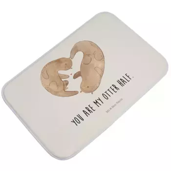 Коврик для ванной Mr. & Mrs. Panda, белый