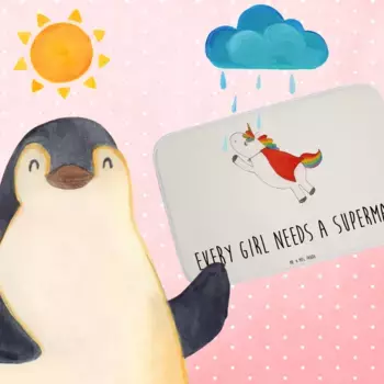 Коврик для ванной Mr. & Mrs. Panda, белый