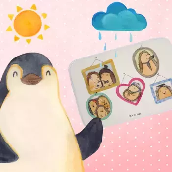 Коврик для ванной Mr. & Mrs. Panda, белый