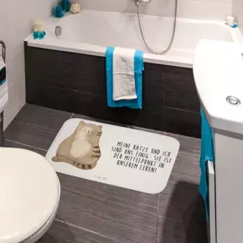 Коврик для ванной Mr. & Mrs. Panda, белый