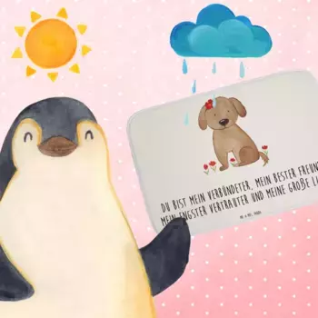 Коврик для ванной Mr. & Mrs. Panda, белый