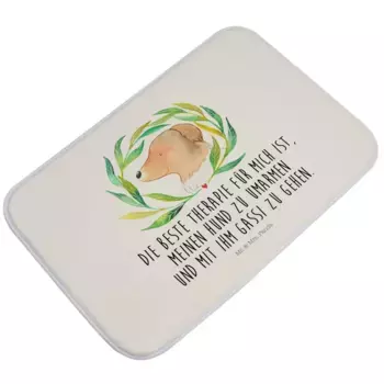 Коврик для ванной Mr. & Mrs. Panda, белый