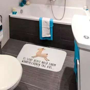 Коврик для ванной Mr. & Mrs. Panda, белый