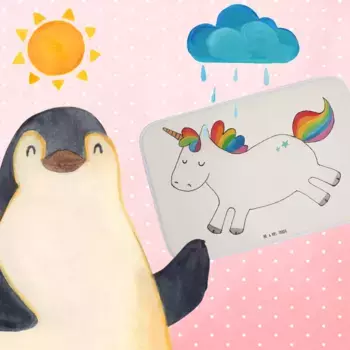 Коврик для ванной Mr. & Mrs. Panda, белый