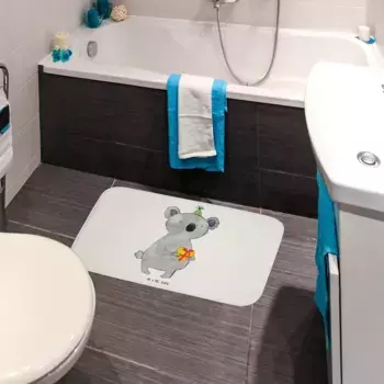 Коврик для ванной Mr. & Mrs. Panda, белый