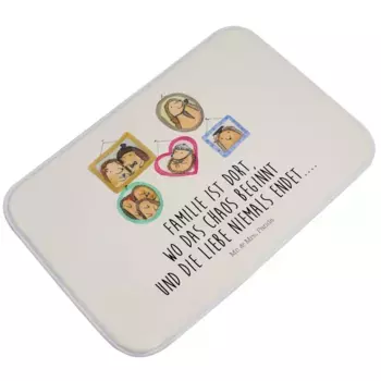 Коврик для ванной Mr. & Mrs. Panda, белый