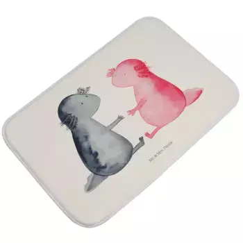 Коврик для ванной Mr. & Mrs. Panda, белый