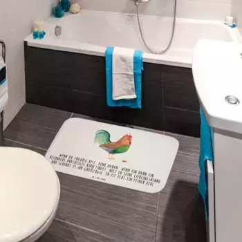 Коврик для ванной Mr. & Mrs. Panda, белый