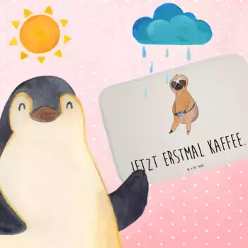 Коврик для ванной Mr. & Mrs. Panda, белый