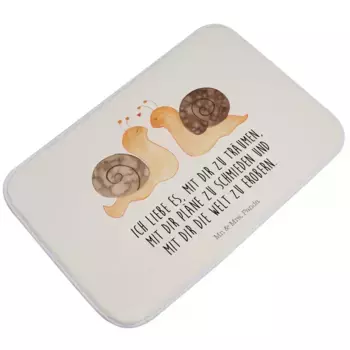 Коврик для ванной Mr. & Mrs. Panda, белый