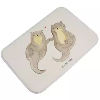 Коврик для ванной Mr. & Mrs. Panda, белый