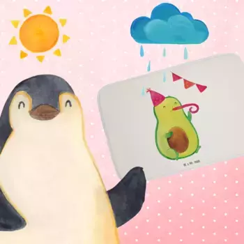 Коврик для ванной Mr. & Mrs. Panda, белый