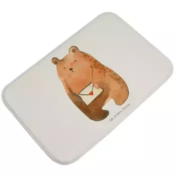 Коврик для ванной Mr. & Mrs. Panda, белый