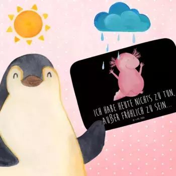 Коврик для ванной Mr. & Mrs. Panda, черный