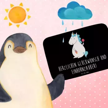 Коврик для ванной Mr. & Mrs. Panda, черный