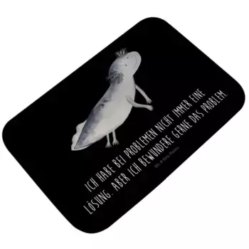 Коврик для ванной Mr. & Mrs. Panda, черный