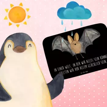 Коврик для ванной Mr. & Mrs. Panda, черный