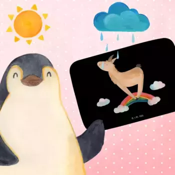 Коврик для ванной Mr. & Mrs. Panda, черный