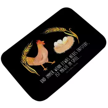 Коврик для ванной Mr. & Mrs. Panda, черный