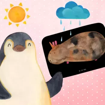 Коврик для ванной Mr. & Mrs. Panda, черный