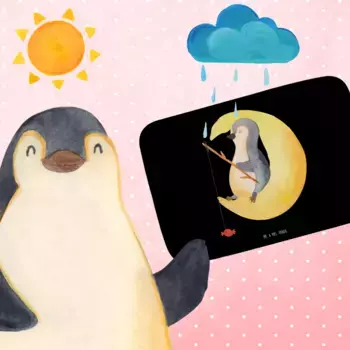 Коврик для ванной Mr. & Mrs. Panda, черный