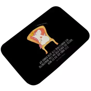 Коврик для ванной Mr. & Mrs. Panda, черный