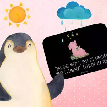 Коврик для ванной Mr. & Mrs. Panda, черный