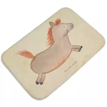 Коврик для ванной Mr. & Mrs. Panda, коричневый