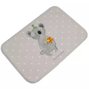 Коврик для ванной Mr. & Mrs. Panda, серый