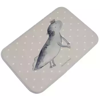 Коврик для ванной Mr. & Mrs. Panda, серый