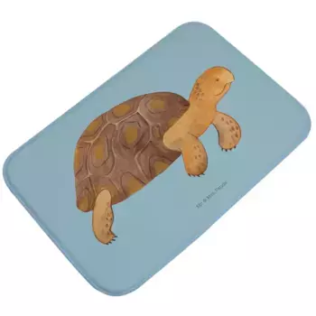 Коврик для ванной Mr. & Mrs. Panda, синий